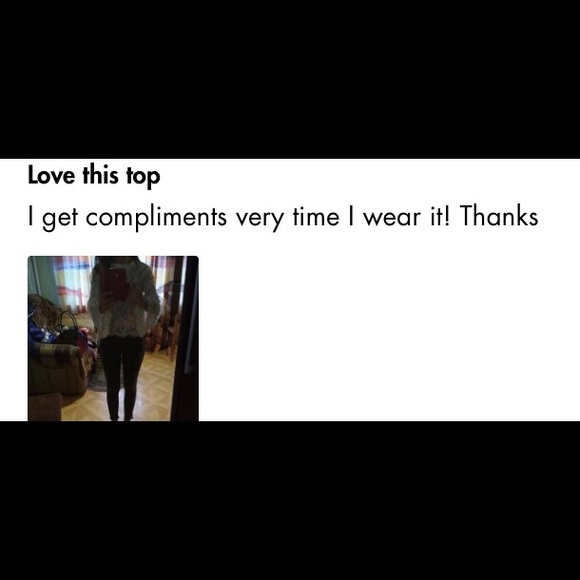 LACE CROP TOP SIZE XL/8 - Picture 7 of 10